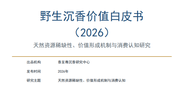 野生沉香价值白皮书（2026）